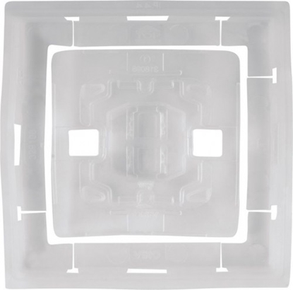 Picture of Blīve IP44 elements slēdzim, balts, Karre