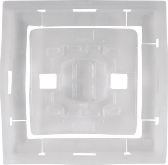 Picture of Blīve IP44 elements slēdzim, balts, Karre