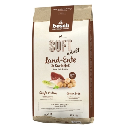 Picture of BOSCH Soft Adult Duck and Potatoes - dry dog food - 12,5 kg