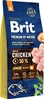 Picture of BRIT Premium by Nature Junior Medium Chicken - dry dog food - 15 kg