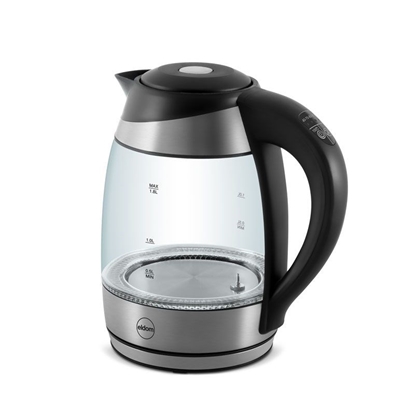 Picture of C520 ELDOM, LUX glass kettle, capacity 1.7 l, water temperature control panel, 2200 W