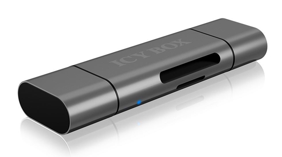 Picture of Czytnik kart IB-CR200-C USB 2.0 Type-C,TYPE_A