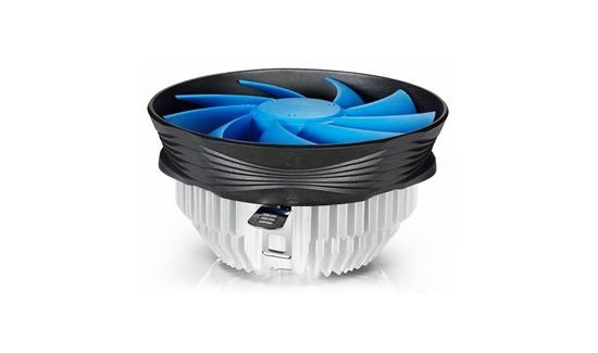 Picture of DeepCool Gamma Archer Processor Air cooler 12 cm Aluminium, Black, Blue 1 pc(s)