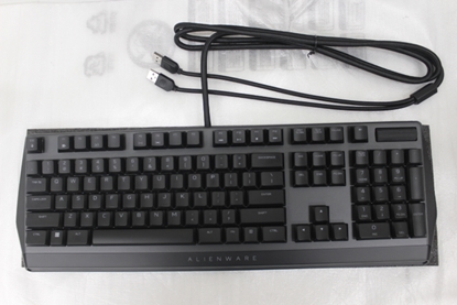 Изображение SALE OUT.  Dell | English | Numeric keypad | AW510K | Wired | Mechanical Gaming Keyboard | Alienware Gaming Keyboard | RGB LED light | EN | Dark Gray | USB | USED AS DEMO, FEW SCRATCHES