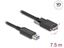 Изображение Delock Active Optical Cable USB 10 Gbps Type-A male to Type Micro-B male with screws 7.5 m
