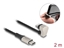 Picture of Delock Data and charging cable USB Type-C™ to Lightning™ for iPhone™ and iPad™ 180° angled 2 m MFi
