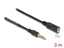 Attēls no Delock Extension Cable Stereo Jack 3.5 mm 5 pin male to female 3 m black