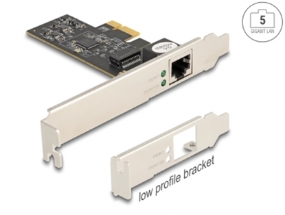 Изображение Delock PCI Express x1 Card to 1 x RJ45 5 Gigabit LAN RTL8126