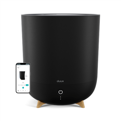 Изображение Duux Smart Humidifier Neo Water tank capacity 5 L Suitable for rooms up to 50 m² Ultrasonic Humidification capacity 500 ml/hr Black