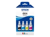 Picture of Tintes kārtridži Epson Ecotank 664 komplekts