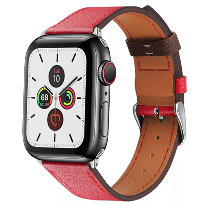 Attēls no Fusion ādas siksniņa Apple Watch  42 | 44mm sarkan