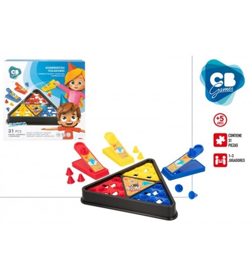 Изображение Galdā spēle "Lidojošās cepures" 5+ CB49745