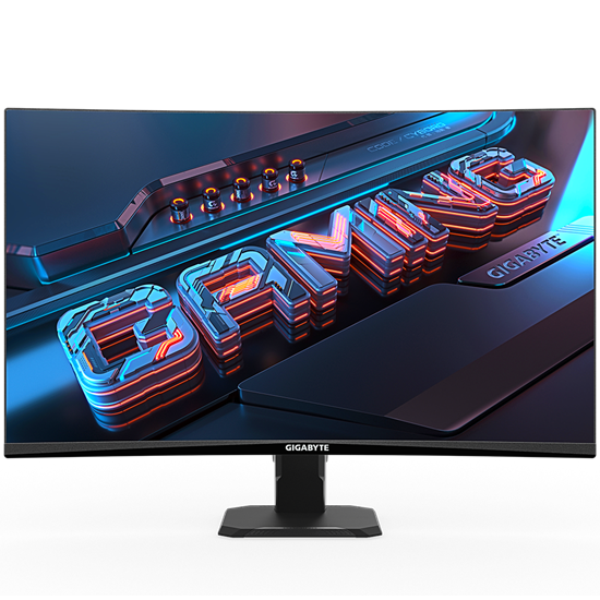 Picture of Gigabyte | Gaming Monitor | GS27QC EU | 27 " | VA | 170 Hz | 1 ms | 250 cd/m² | HDMI ports quantity 2