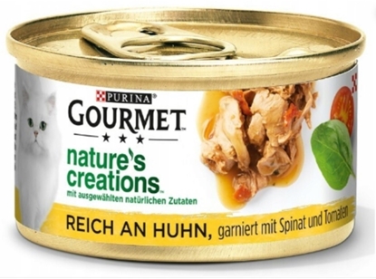 Изображение GOURMET Gourmet Nature's Creation - wet cat food - 85g
