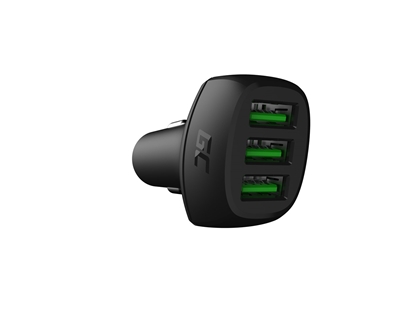 Изображение Green Cell CADGC01 PoweRide Car charger 54W 3x USB 18W Ultra Charge
