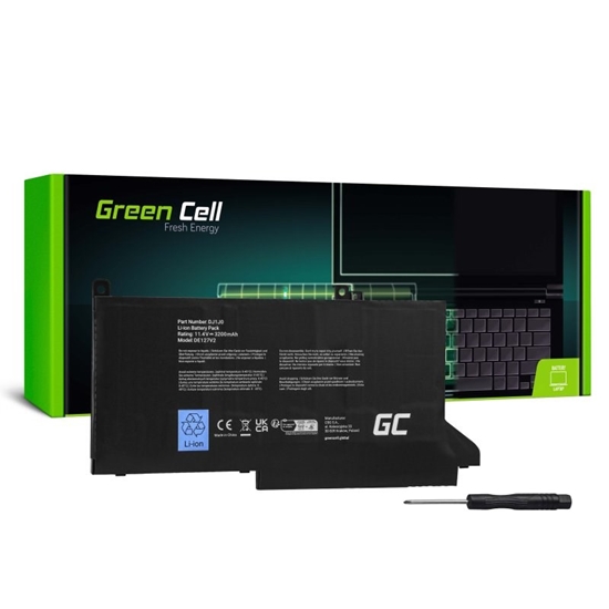 Picture of Green Cell DE127V2 Dell laptop battery 11,4V 2700mAh