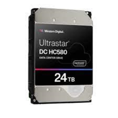 Attēls no HDD|WESTERN DIGITAL ULTRASTAR|Ultrastar DC HC580|24TB|SATA|512 MB|7200 rpm|3,5"|0F62796