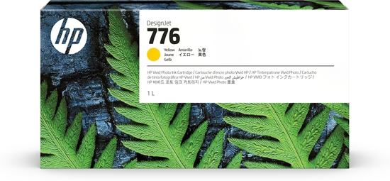 Изображение HP 776 1-liter Yellow Ink Cartridge