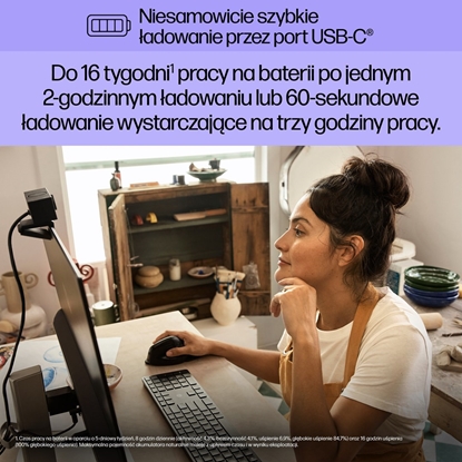 Изображение HP Wireless Mouse 920 Ergo Vertical Black