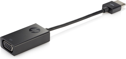 Изображение HP HDMI to VGA Cable Adapter VGA (D-Sub) HDMI Type A (Standard) Black