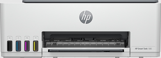 Picture of HP Smart Tank 580 All-in-One Printer, Home and home office, Print, copy, scan, Wireless; High-volume printer tank; Print from phone or tablet; Scan to PDF