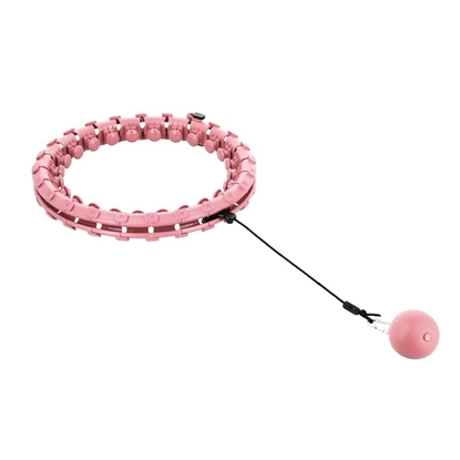 Attēls no Hula hop with tabs and weights HMS HHW01 pink
