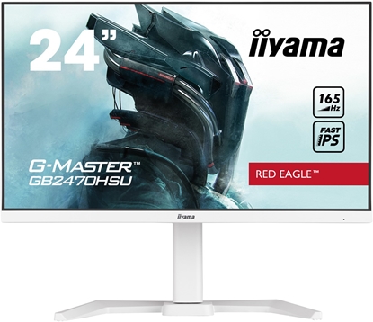 Attēls no iiyama GB2470HSU-W5 computer monitor 58.4 cm (23") 1920 x 1080 pixels Full HD LED White