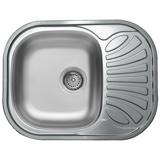 Изображение Izlietne virtuves Bianca, tērauda 62x48 cm