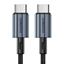Attēls no Kabel USB Choetech USB-C - USB-C 1.2 m Czarny (XCC-1014)
