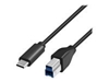Изображение Kabel USB LogiLink USB-C - USB-B 2 m Czarny (CU0163)