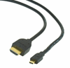 Изображение Kabelis Gembird HDMI - microHDMI Gold plated 3m