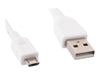 Изображение Kabelis Gembird USB Male - MicroUSB Male 1m White