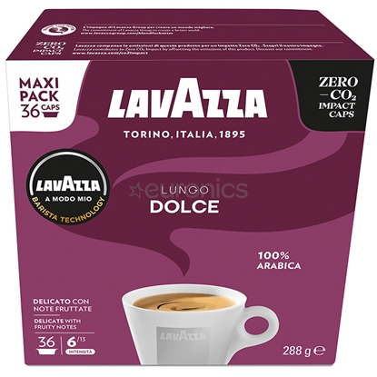 Изображение Kafijas kapsulas Lavazza Lungo Dolce 288g 36gab.