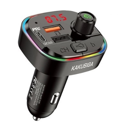 Attēls no KAKU KSC-693 Bluetooth FM Raidītājs ar Auto Lādētāju PD 20W Bluetooth 5.0 / MP3 / MicroSD