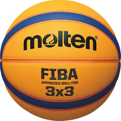 Picture of Kamuolys krepš 3x3 competition MOLTEN B33T5000 FIBA