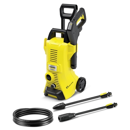 Picture of Kärcher K 3 POWER CONTROL pressure washer Upright Electric 380 l/h Black, Yellow