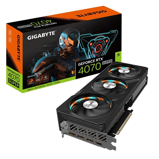 Picture of GIGABYTE RTX4070 SUPER GAMING OC 12GB