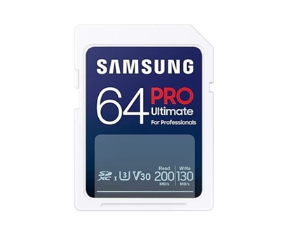 Picture of Karta Samsung Pro Ultimate SDXC 64 GB UHS-I U3 V30 (MB-SY64S/WW)