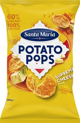 Изображение Kartupeļu čipsi ar siera garšu 100 g, Santa Maria