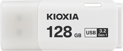 Attēls no Kioxia TransMemory U301 USB flash drive 128 GB USB Type-A 3.2 Gen 1 (3.1 Gen 1) White