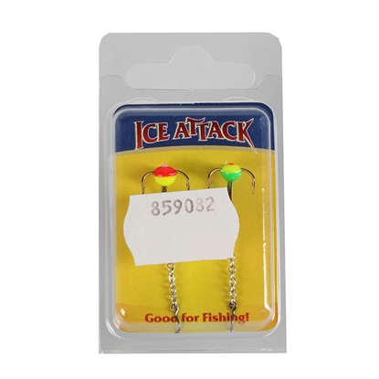 Attēls no Ķēdīte ar trīszuburi Ice Attack M, #12 - 2.5cm 2gab.