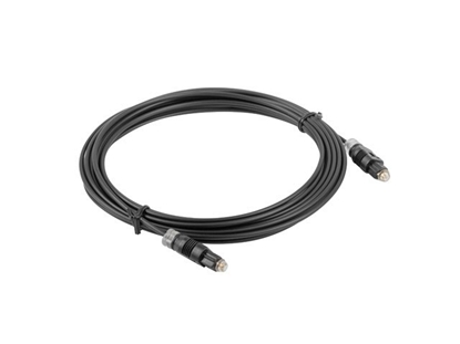 Изображение Lanberg CA-TOSL-10CC-0010-BK fibre optic cable 1 m TOSLINK Black