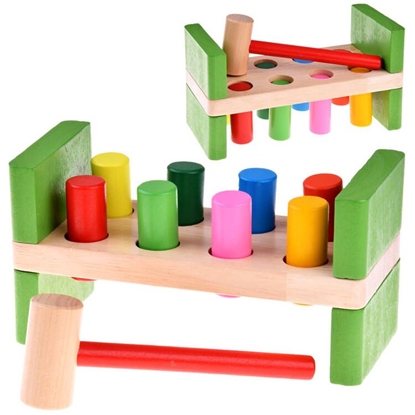 Picture of Lavinamasis medinis žaislas su plaktuku