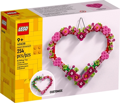 Attēls no LEGO ICONS 40638 Heart Ornament