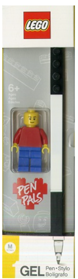 Picture of LEGO Gel Pen With Minifigure Gel pen