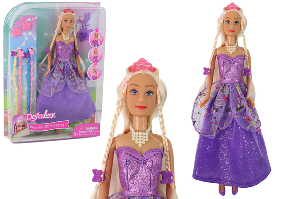 Picture of Lėlė princese su violetine sunele