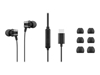 Picture of Lenovo 4XD1J77351 headphones/headset Wired In-ear Office/Call center USB Type-C Black