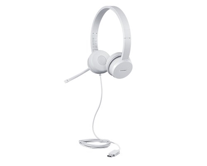Picture of Lenovo GXD1E71385 headphones/headset Wired Wrist Calls/Music USB Type-A Grey