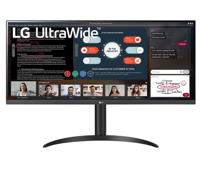 Picture of LG | 34WP550-B | 34 " | IPS | UltraWide Full HD | 21:9 | Warranty 24 month(s) | 5 ms | 200 cd/m² | Black | Headphone Out | HDMI ports quantity 2 | 75 Hz