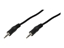 Attēls no Logilink Audiokabel 1x 3,5mm -> 1x 3,5mm St/St  3.00m bk